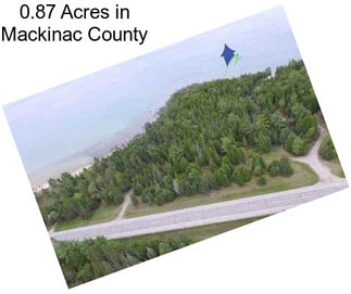 0.87 Acres in Mackinac County