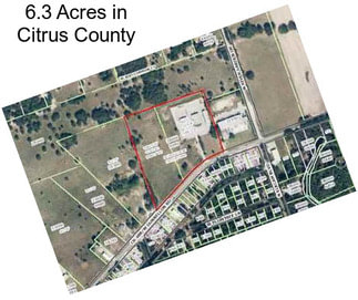 6.3 Acres in Citrus County