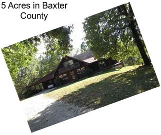 5 Acres in Baxter County