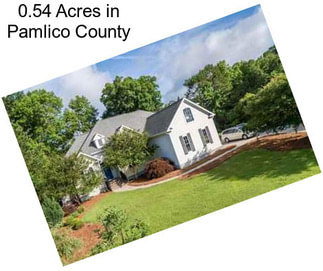 0.54 Acres in Pamlico County