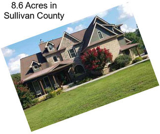 8.6 Acres in Sullivan County
