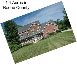 1.1 Acres in Boone County