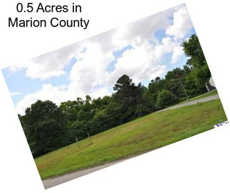 0.5 Acres in Marion County