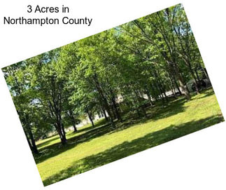 3 Acres in Northampton County