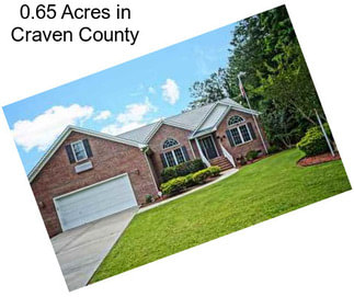 0.65 Acres in Craven County