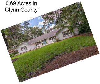 0.69 Acres in Glynn County