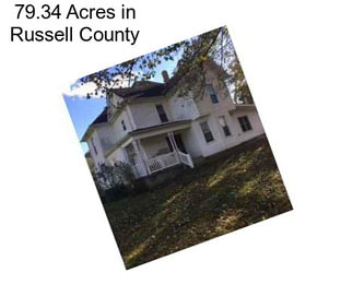 79.34 Acres in Russell County