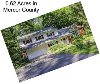 0.62 Acres in Mercer County
