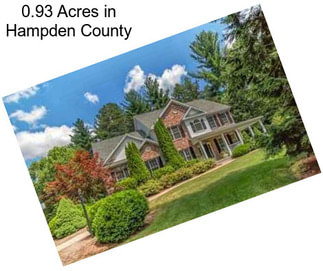 0.93 Acres in Hampden County