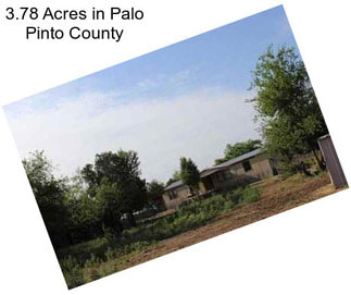 3.78 Acres in Palo Pinto County