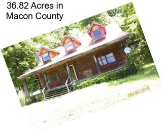 36.82 Acres in Macon County