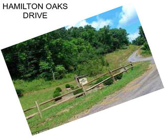 HAMILTON OAKS DRIVE