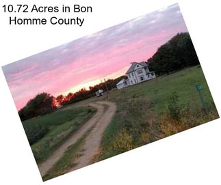 10.72 Acres in Bon Homme County