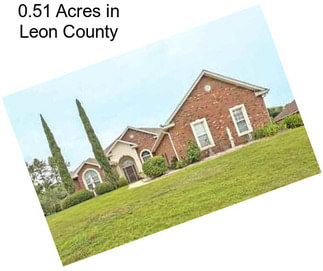 0.51 Acres in Leon County