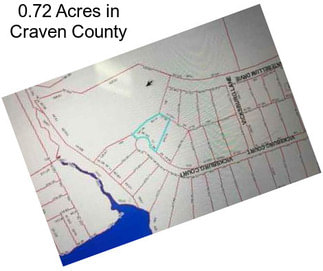 0.72 Acres in Craven County