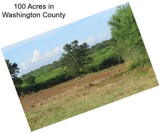 100 Acres in Washington County