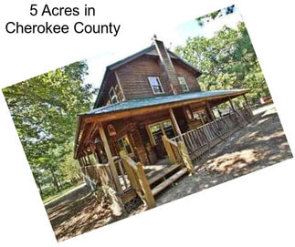 5 Acres in Cherokee County