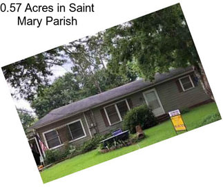 0.57 Acres in Saint Mary Parish