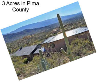 3 Acres in Pima County