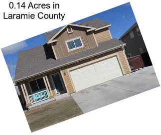 0.14 Acres in Laramie County