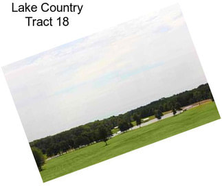 Lake Country Tract 18