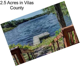 2.5 Acres in Vilas County