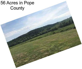 56 Acres in Pope County