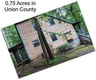 0.75 Acres in Union County