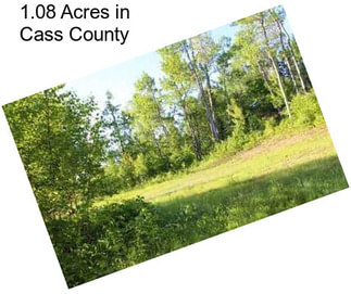 1.08 Acres in Cass County