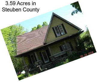 3.59 Acres in Steuben County