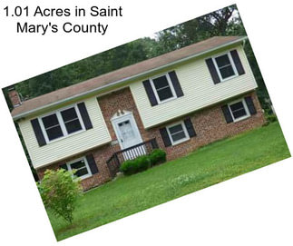 1.01 Acres in Saint Mary\'s County
