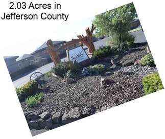 2.03 Acres in Jefferson County