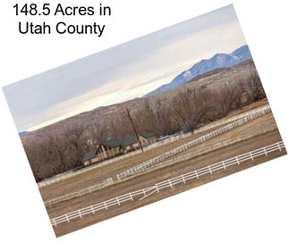 148.5 Acres in Utah County