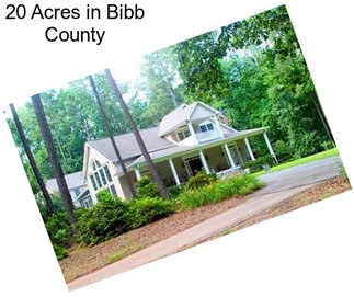 20 Acres in Bibb County