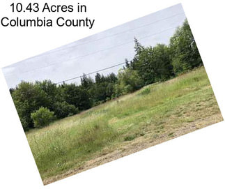 10.43 Acres in Columbia County