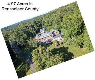 4.97 Acres in Rensselaer County