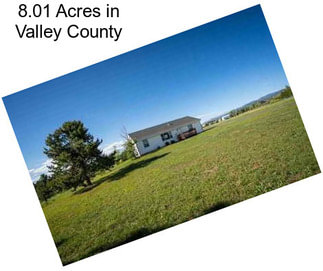 8.01 Acres in Valley County