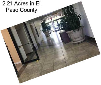 2.21 Acres in El Paso County