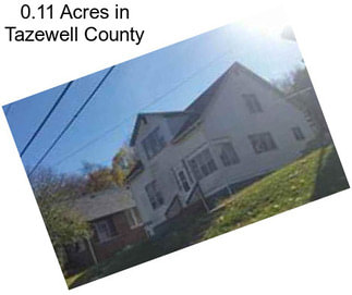 0.11 Acres in Tazewell County