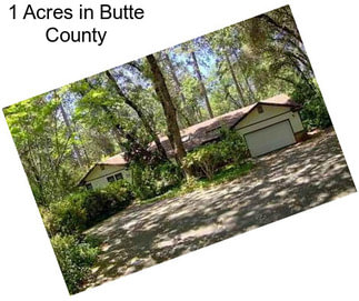 1 Acres in Butte County