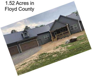 1.52 Acres in Floyd County