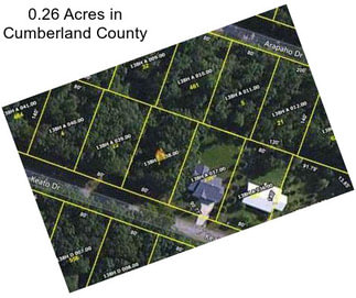 0.26 Acres in Cumberland County