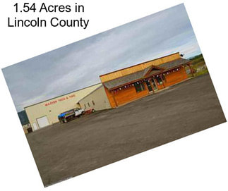 1.54 Acres in Lincoln County