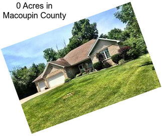 0 Acres in Macoupin County