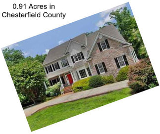 0.91 Acres in Chesterfield County