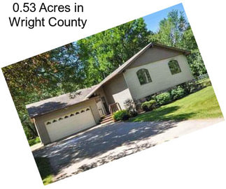 0.53 Acres in Wright County