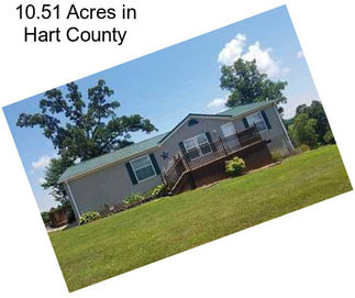 10.51 Acres in Hart County