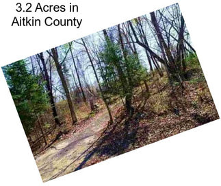 3.2 Acres in Aitkin County