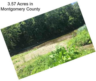 3.57 Acres in Montgomery County