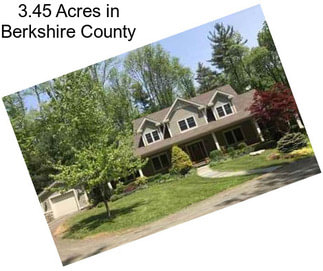 3.45 Acres in Berkshire County